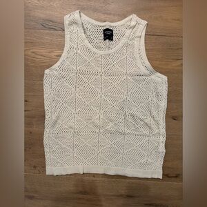 Abercrombie & Fitch Cream Tank Top